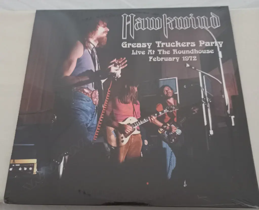 Hawkwind, Greasy Truckers Party (Live At The Roundhouse February 1972), (Coloured Vinyl) Image 1++